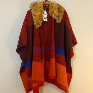 NWT Forever 21 Poncho Sweater.